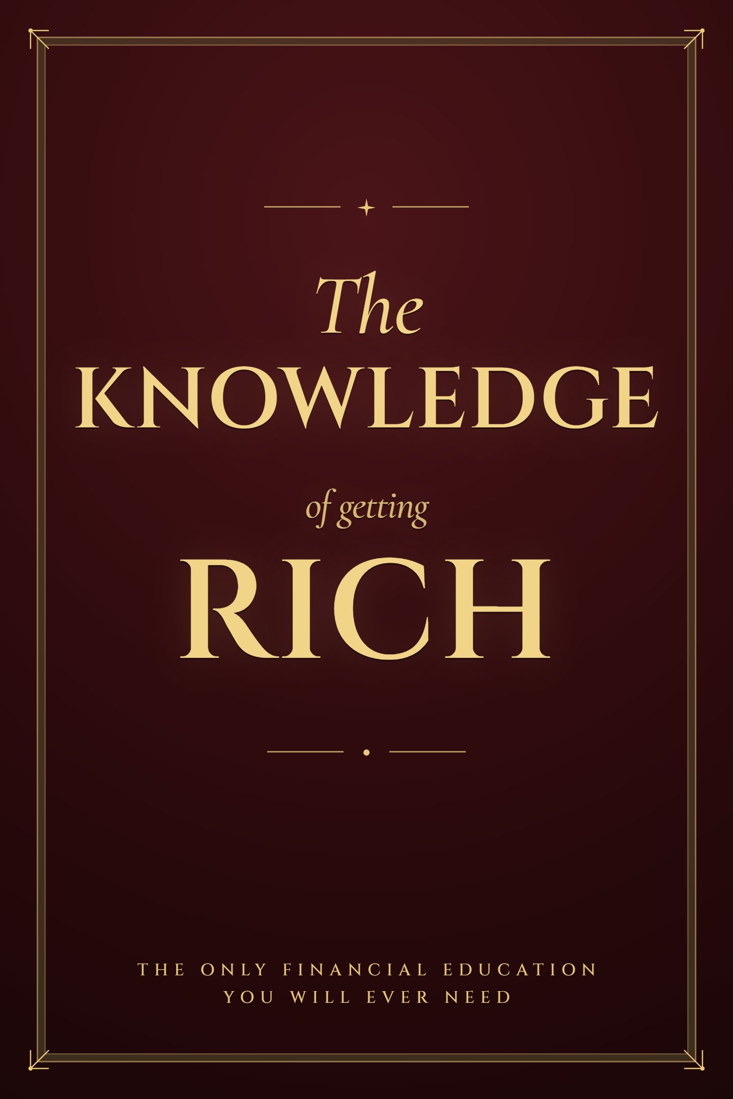 Cover of The Knowledge of Getting Rich